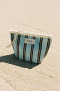 MARKÉTT Maxi Pouch Stripe Aqua Chocolate - Final Sale