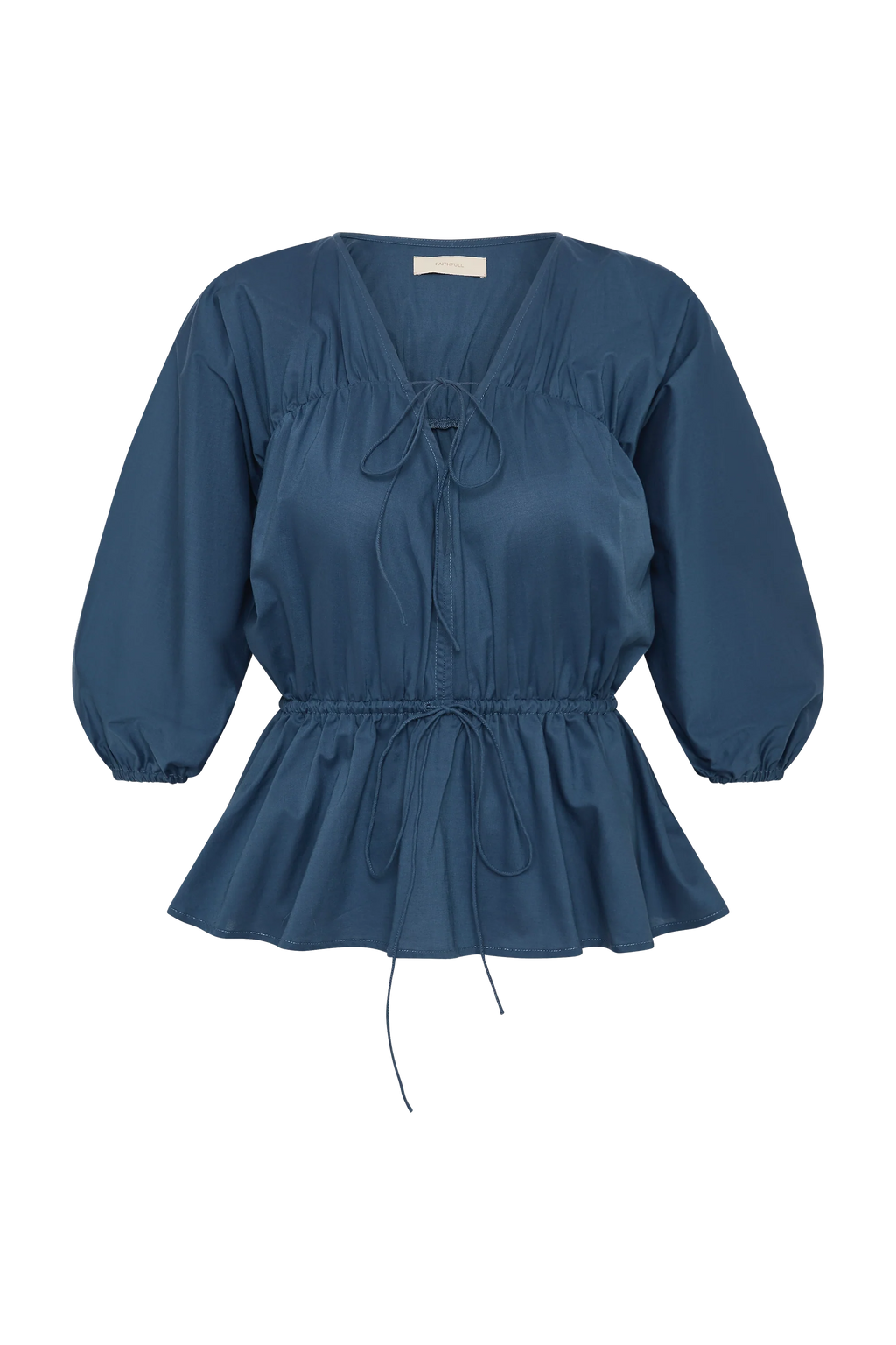 Sigrid Top Vintage Navy - Final Sale