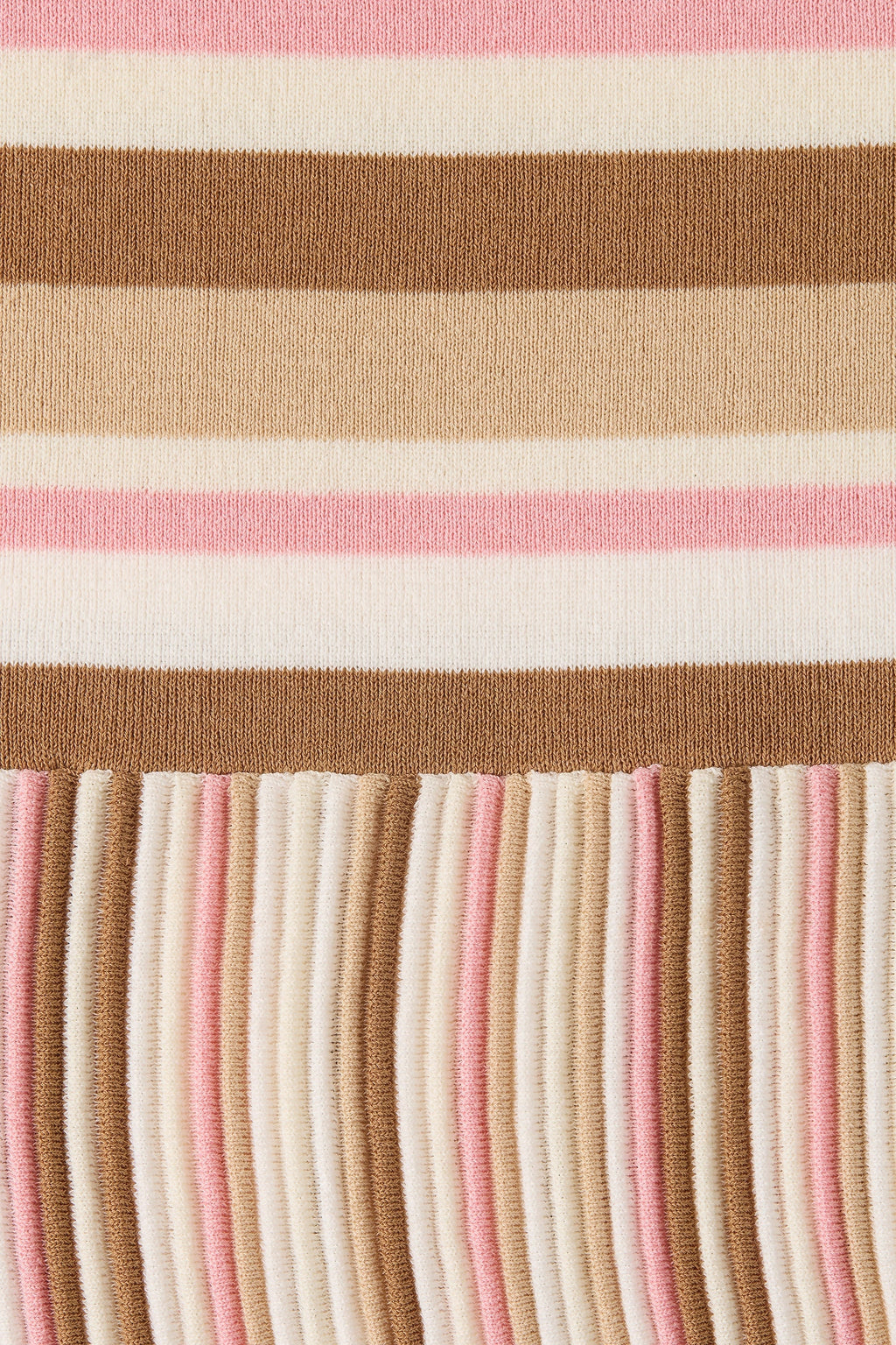 Citara Strapless Top Puce Sepia Stripe - Final Sale