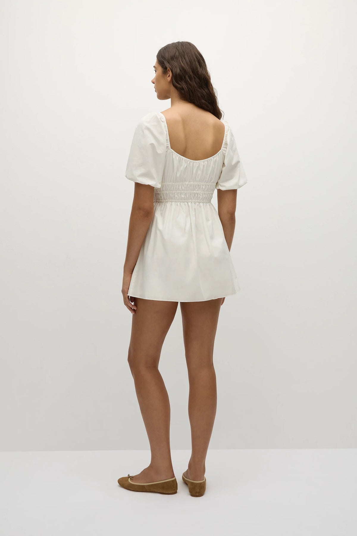 Sophia Mini Dress White