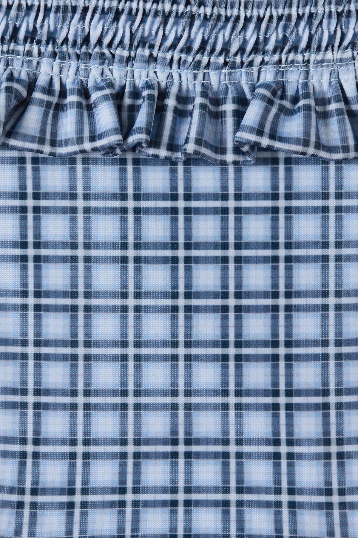 Esterel Bikini Bottom Vintage Blue Check