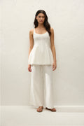 Syna Top White - Final Sale