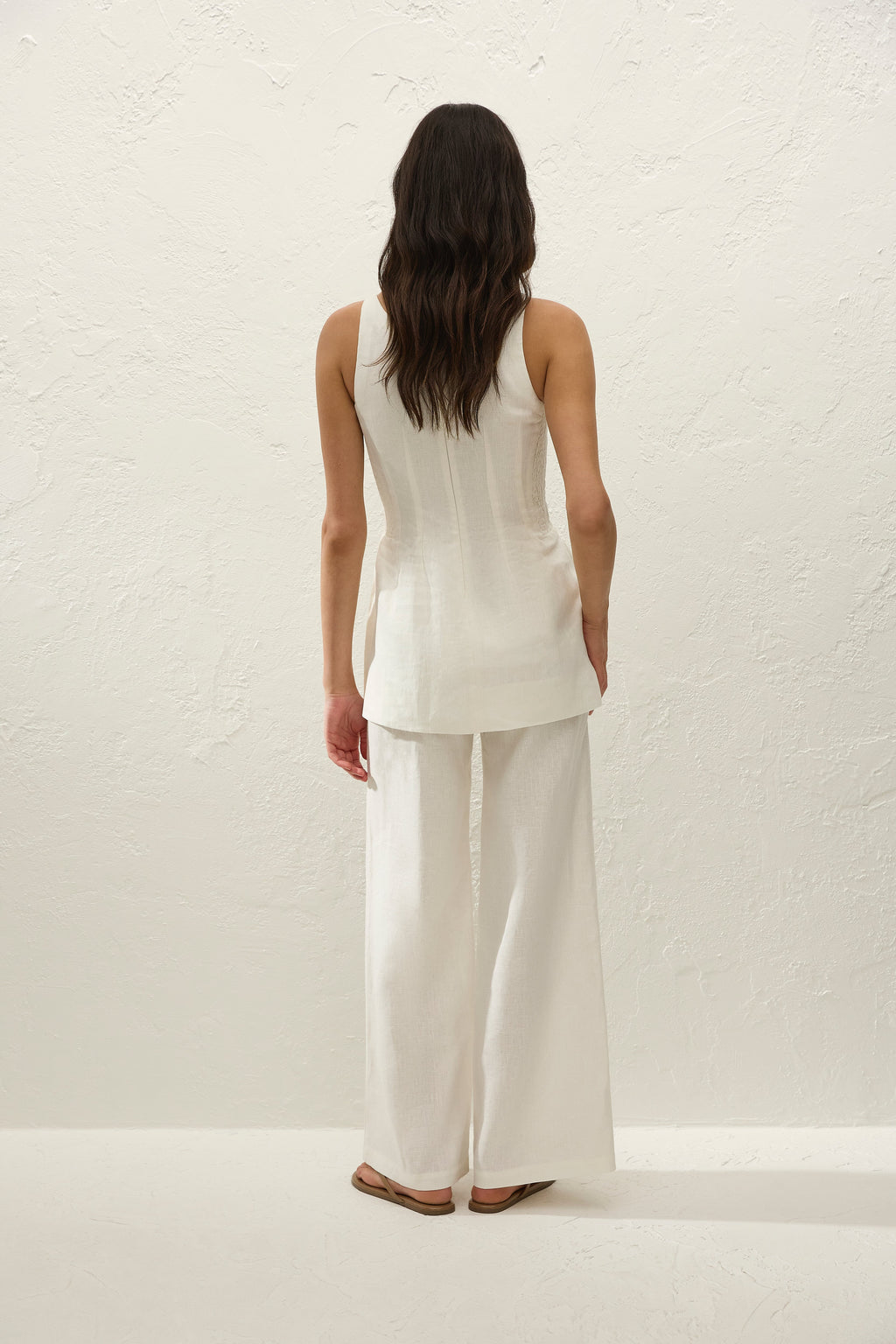 Syna Top White - Final Sale