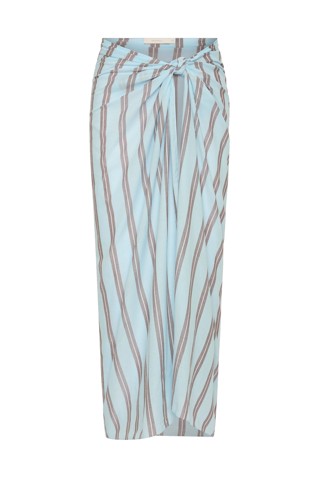 MARKÉTT Pareo Stripe Aqua Chocolate - Final Sale