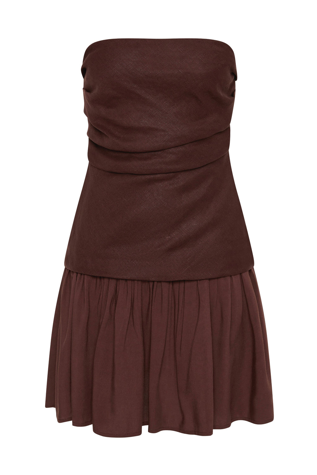 Hedy Mini Dress Carob - Final Sale