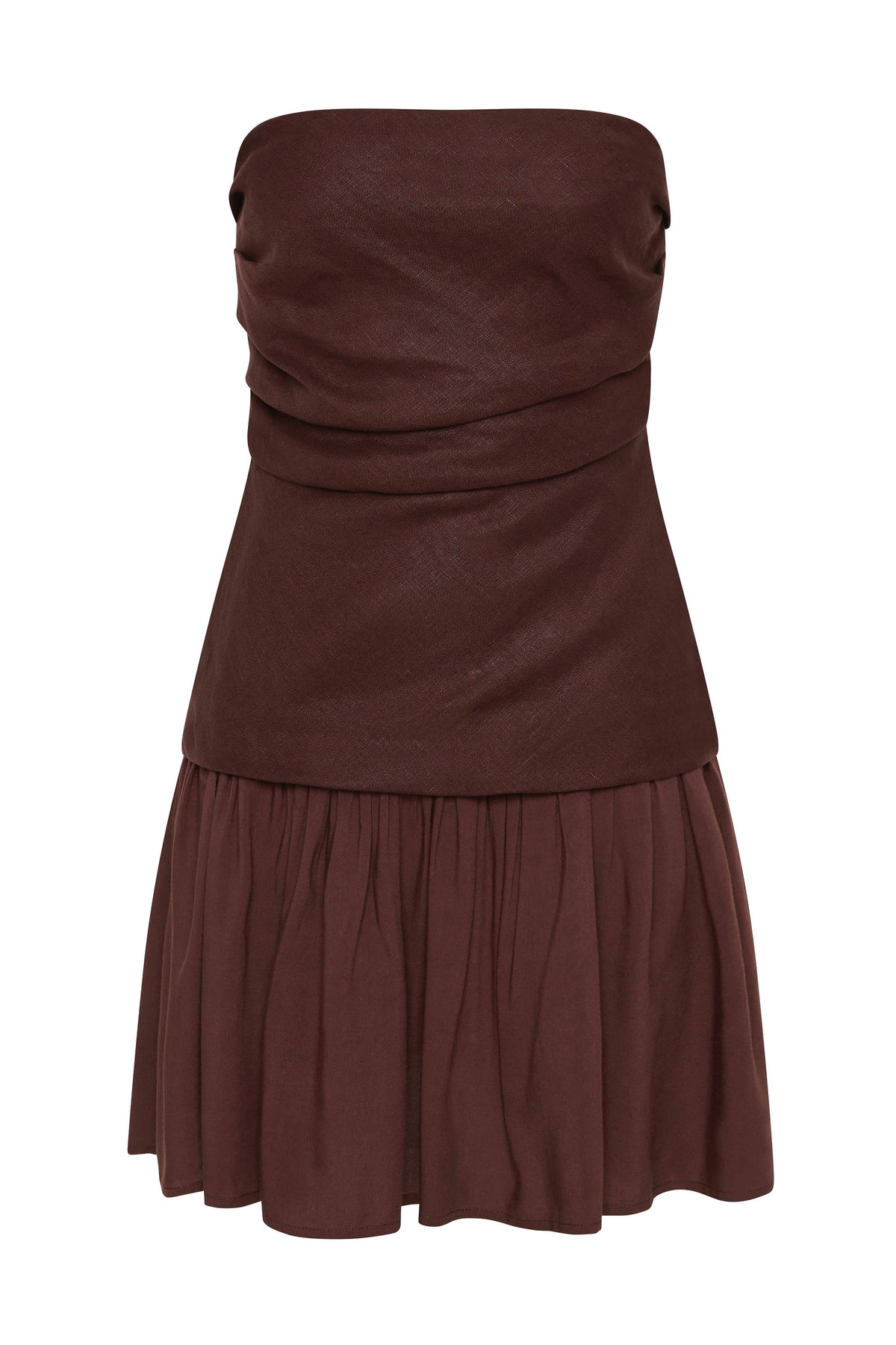 Hedy Mini Dress Carob - Final Sale