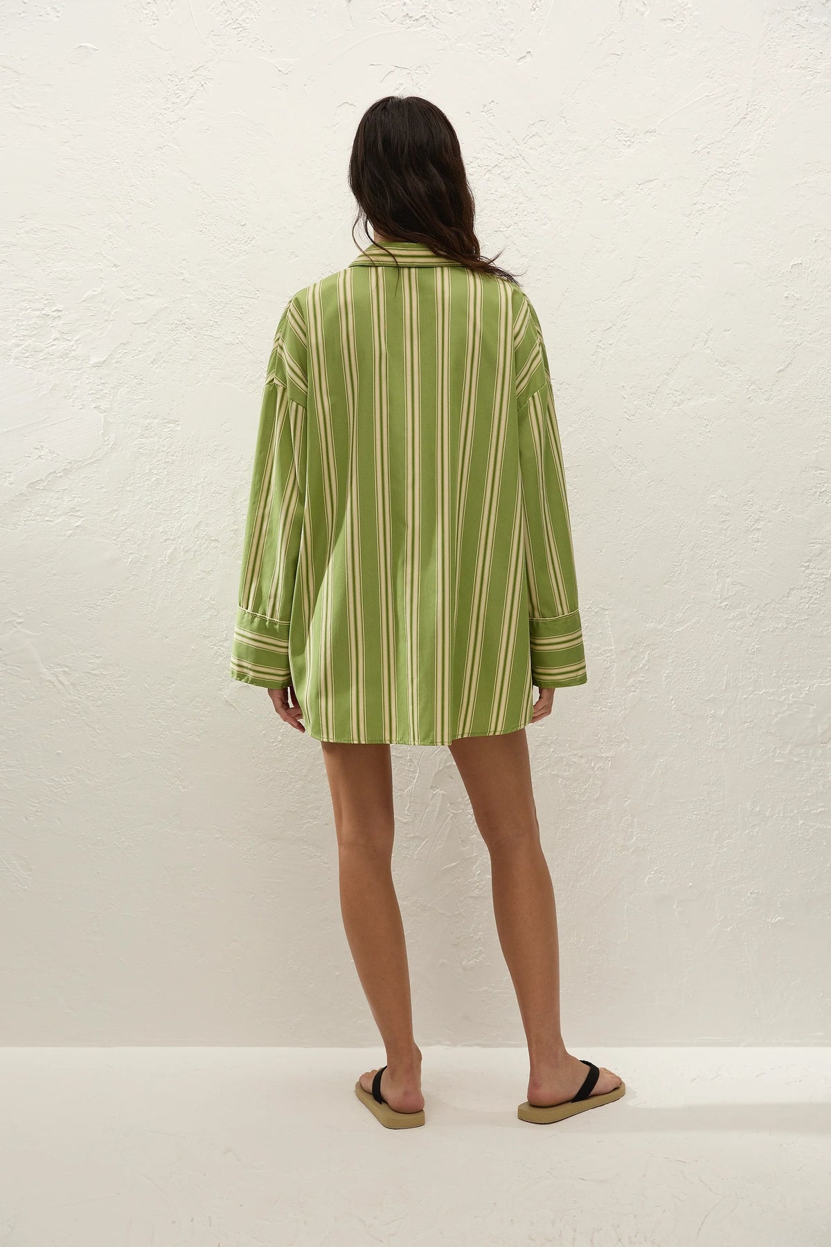 Lonia Short Ombre Stripe Juniper - Final Sale