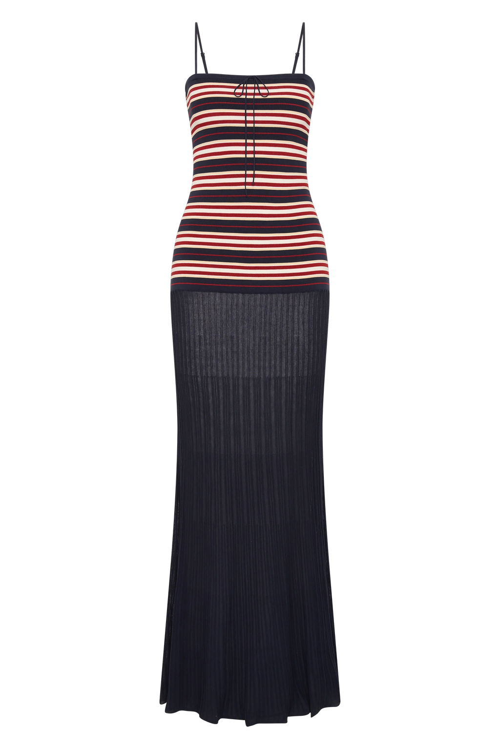 Doris Maxi Dress Cila Stripe Navy