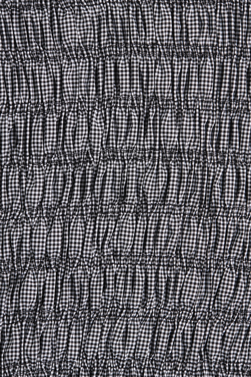 Noa Mini Dress Gingham Black - Final Sale