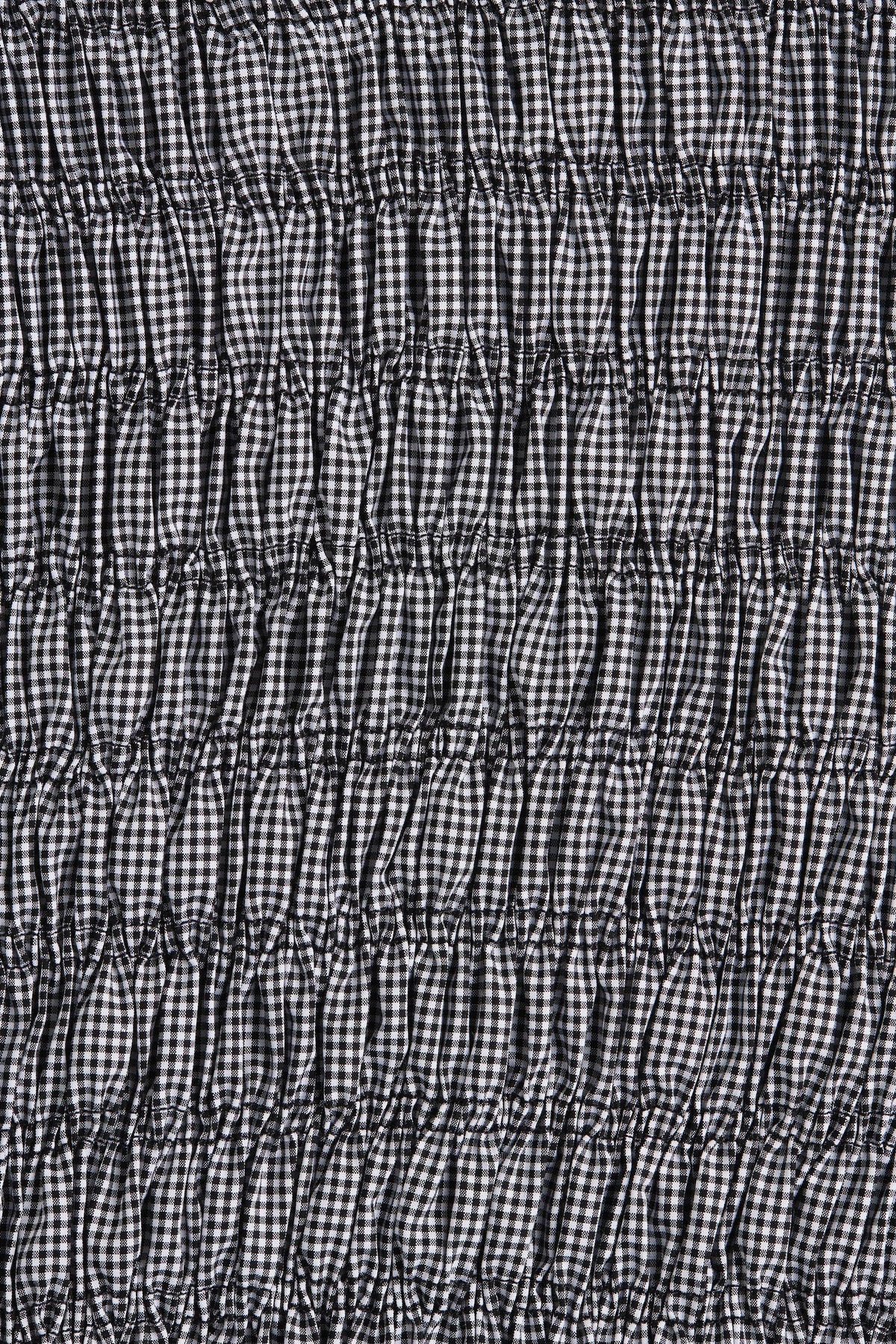 Noa Mini Dress Gingham Black - Final Sale