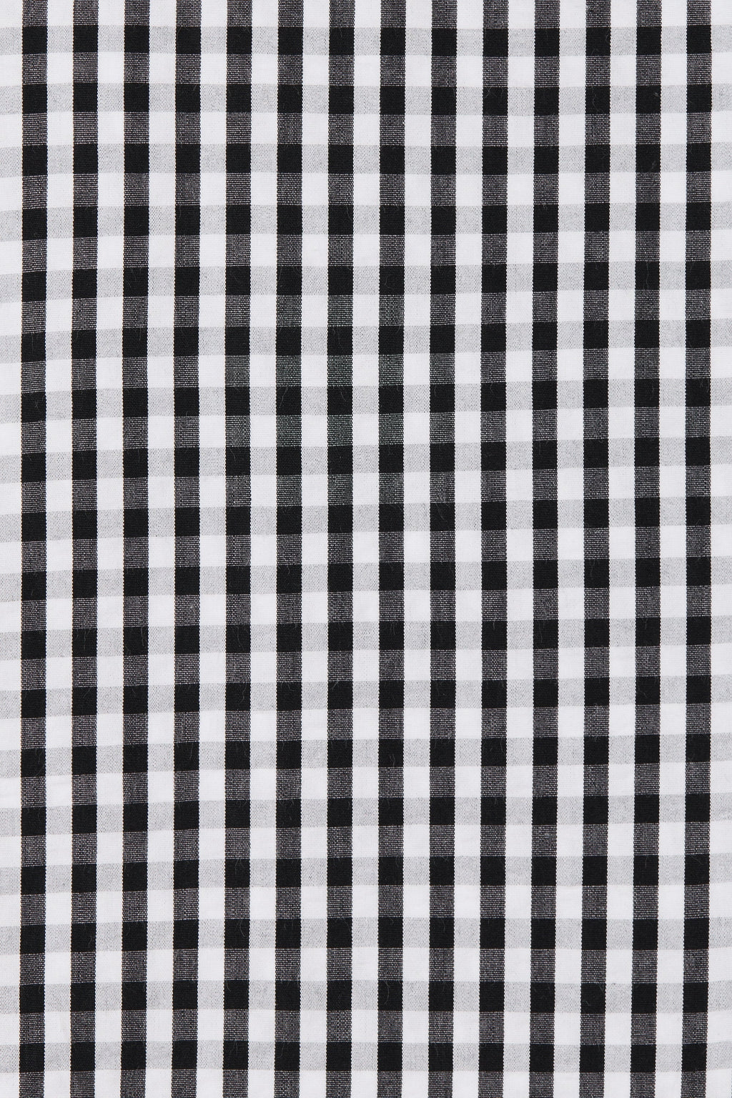 Lucia Midi Skirt Black Textured Gingham - Final Sale