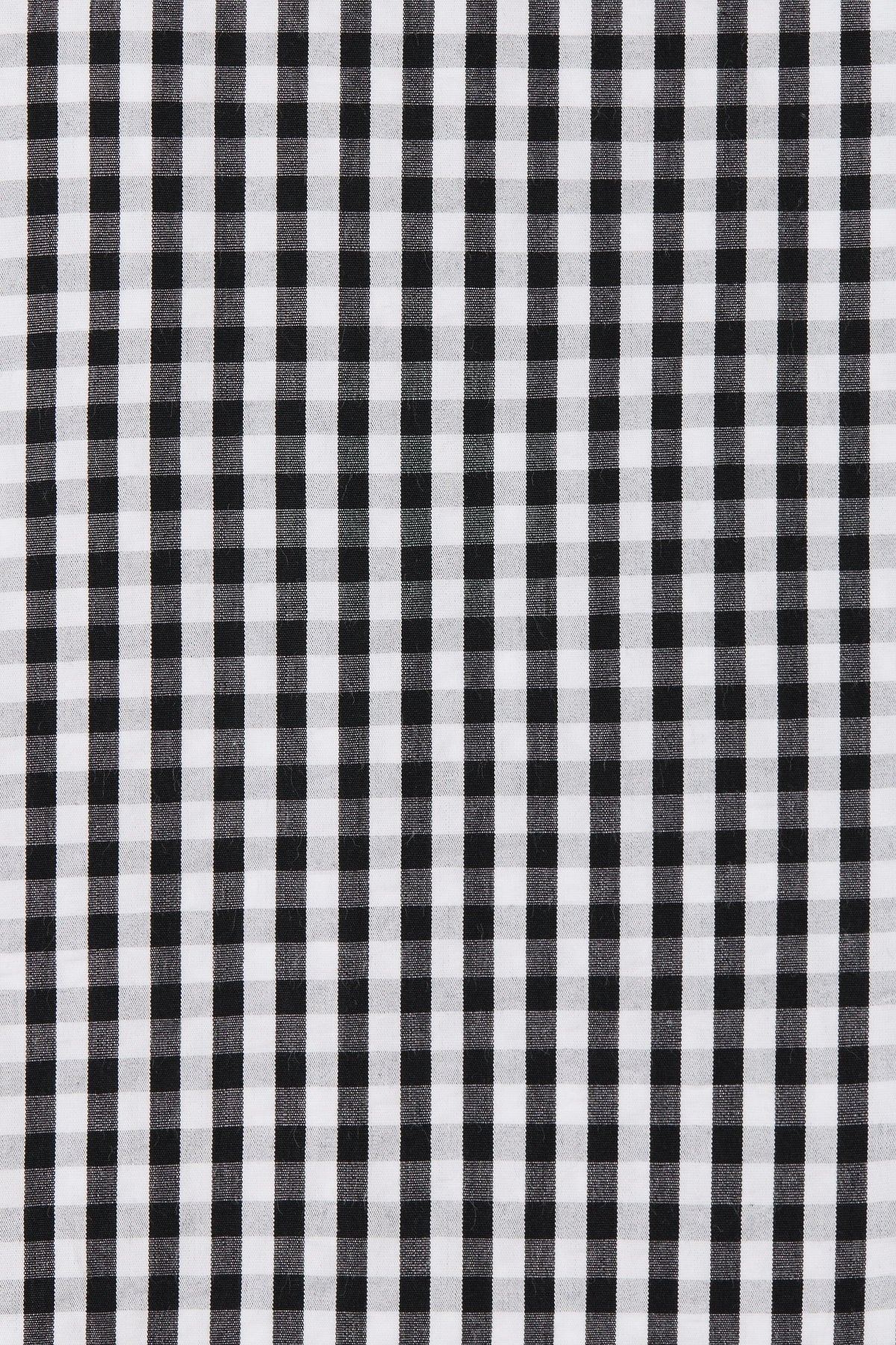 Claudine Pant Black Textured Gingham - Final Sale