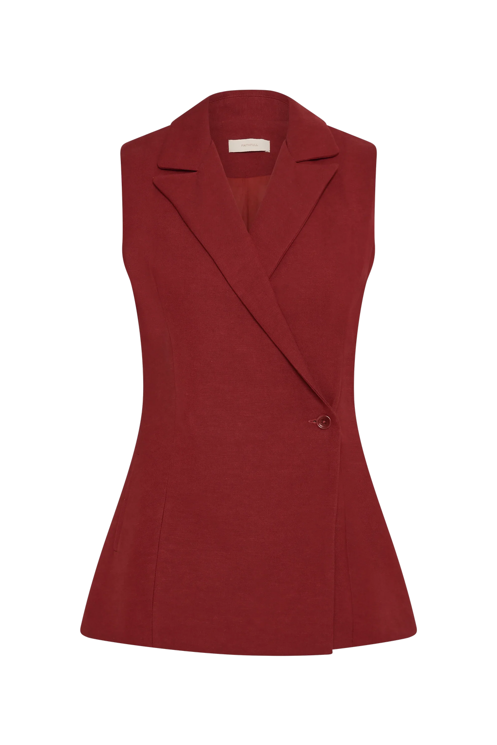 Florine Blazer Deep Red - Final Sale