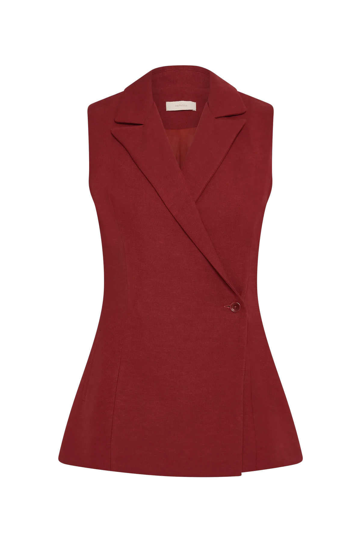 Florine Blazer Deep Red - Final Sale