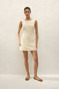 Sofia Mini Dress Butter Textured Gingham