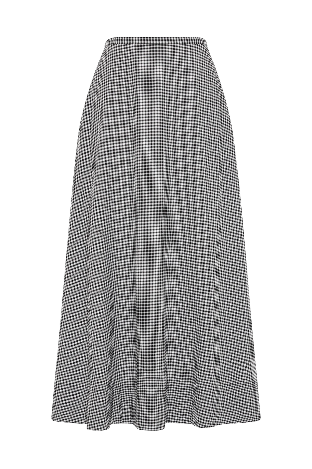 Leceia Skirt Cantinho Gingham Black