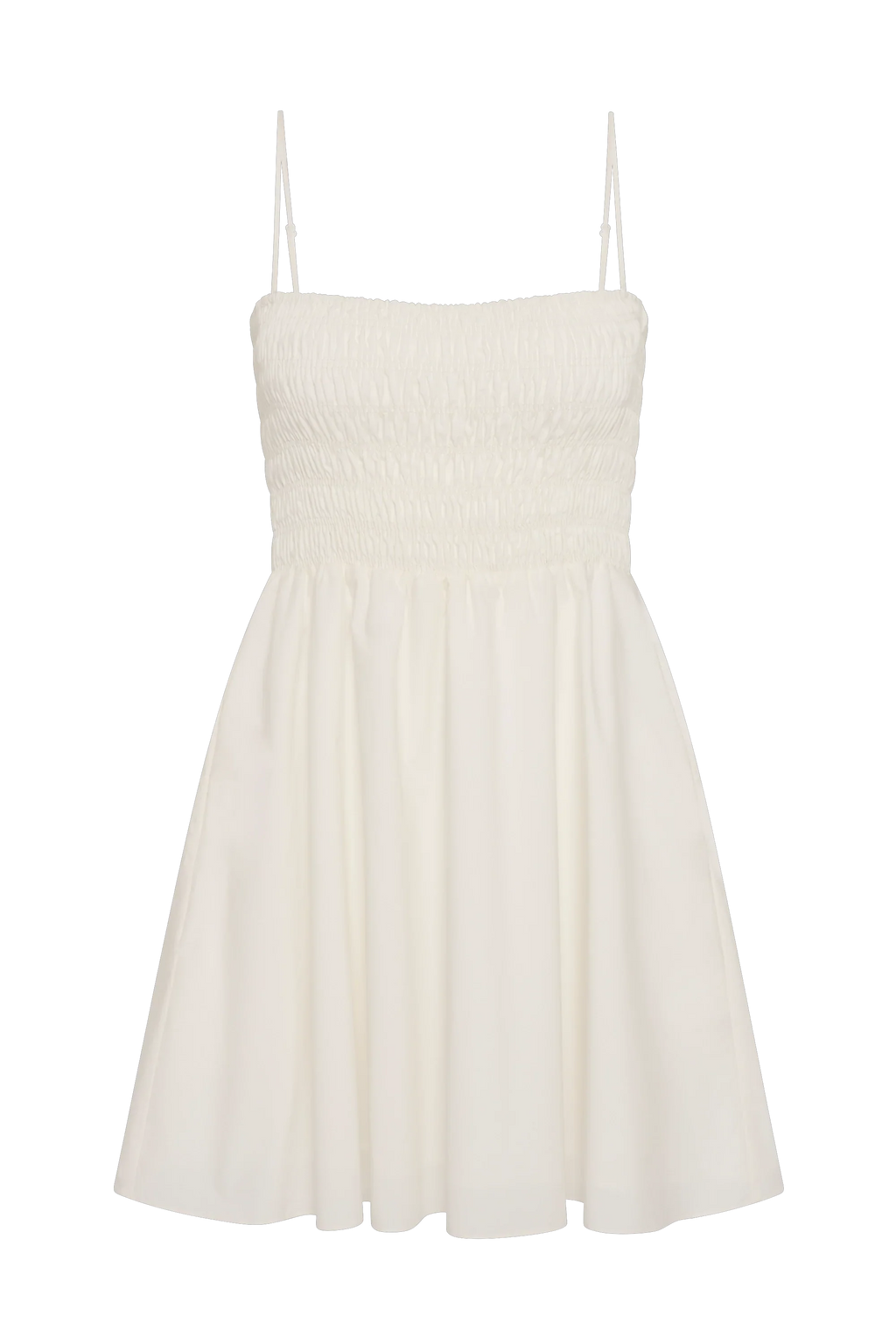 Jean Mini Dress White