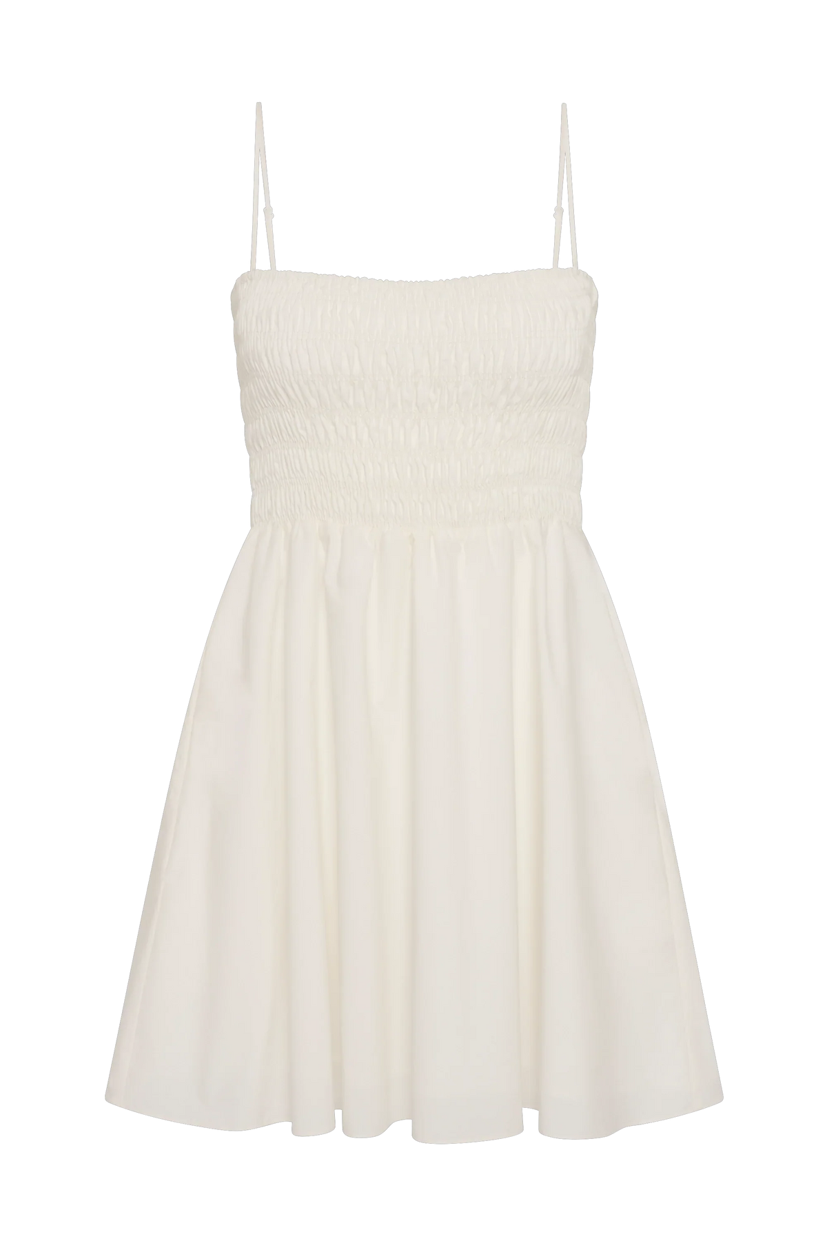Jean Mini Dress White