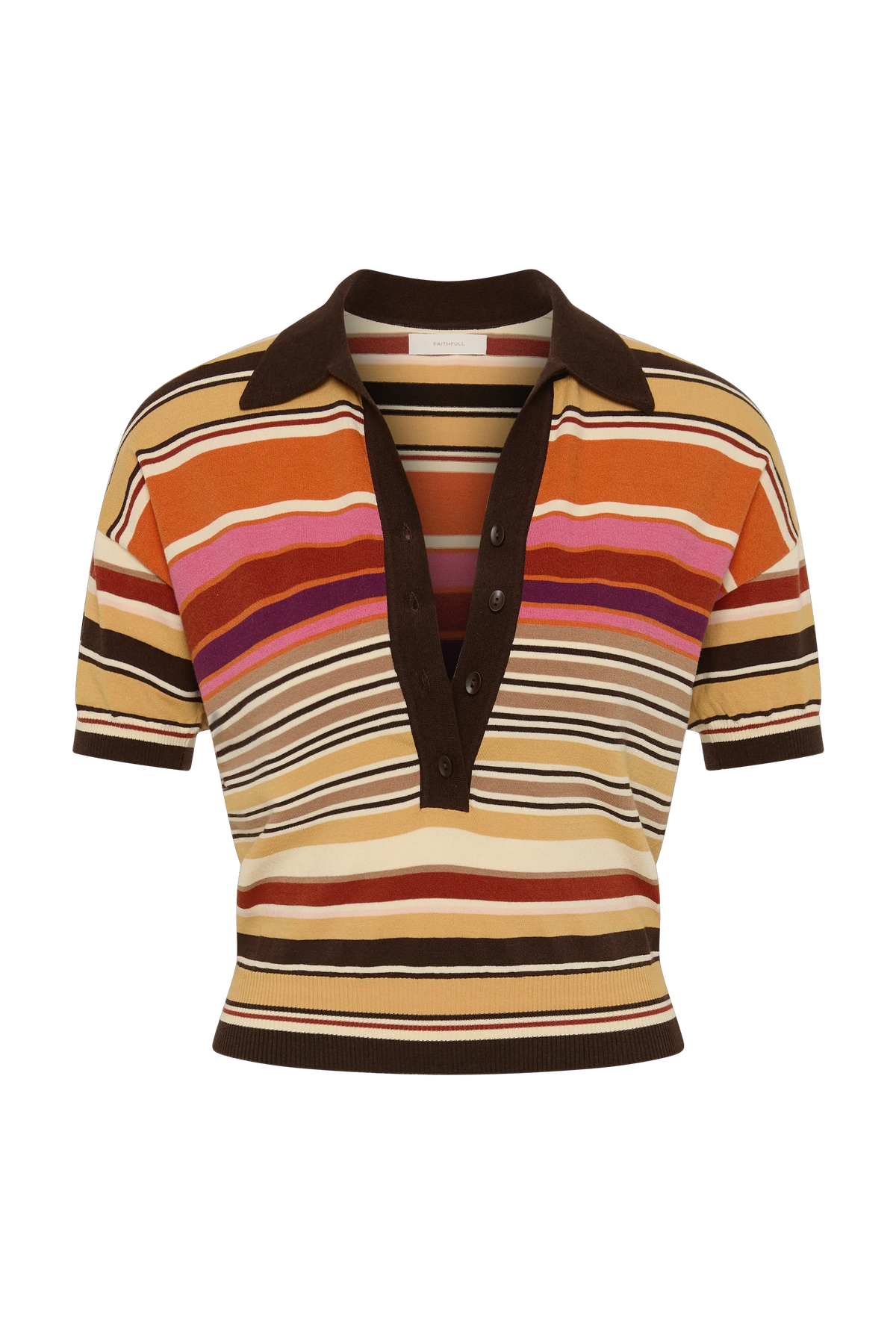 Sable Polo Shirt Murano Amber