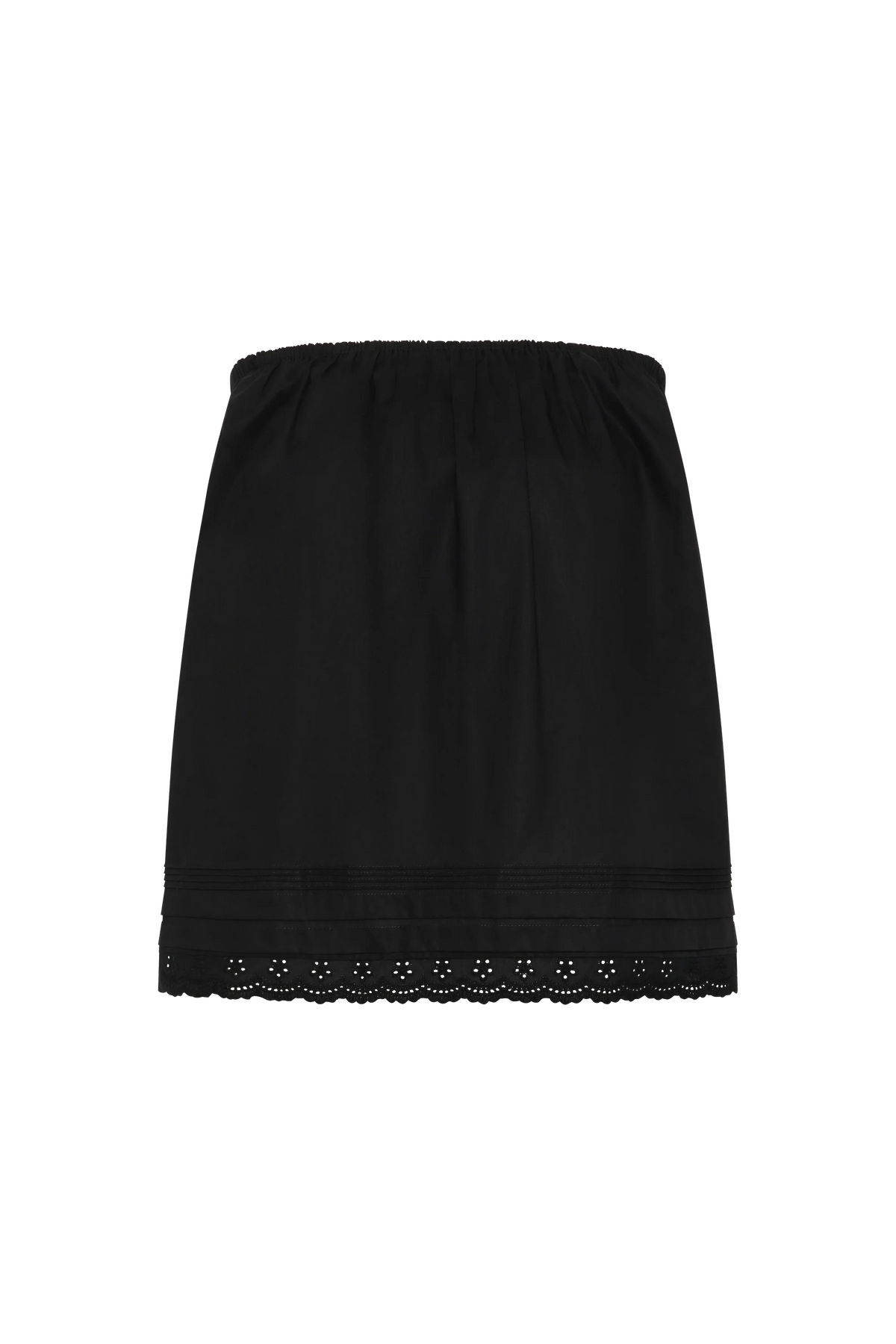 Filomena Top Fiore Lace Black - Final Sale