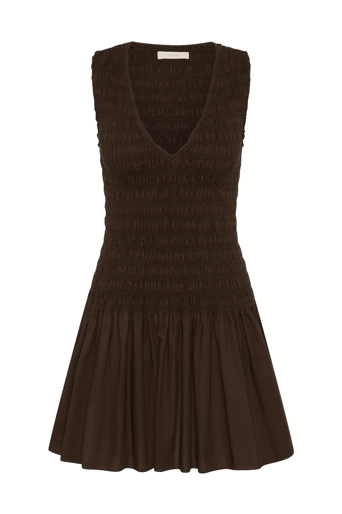 Palomar Mini Dress Espresso - Final Sale