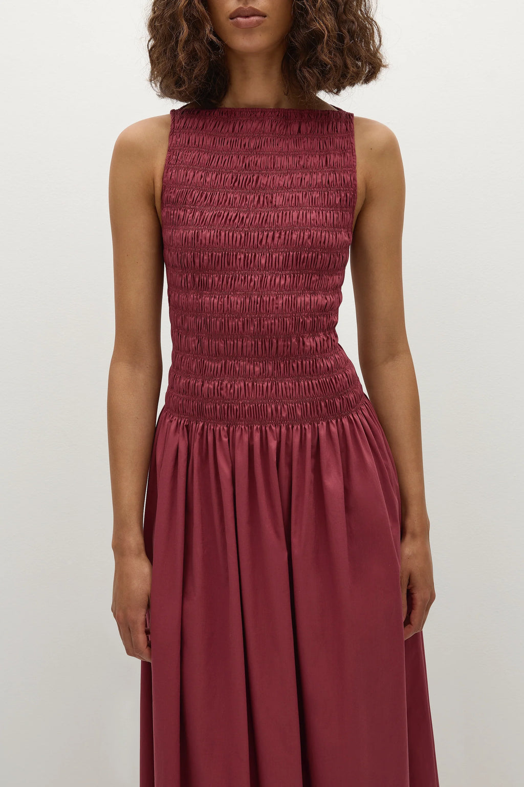 Margot Midi Dress Rhubarb - Final Sale
