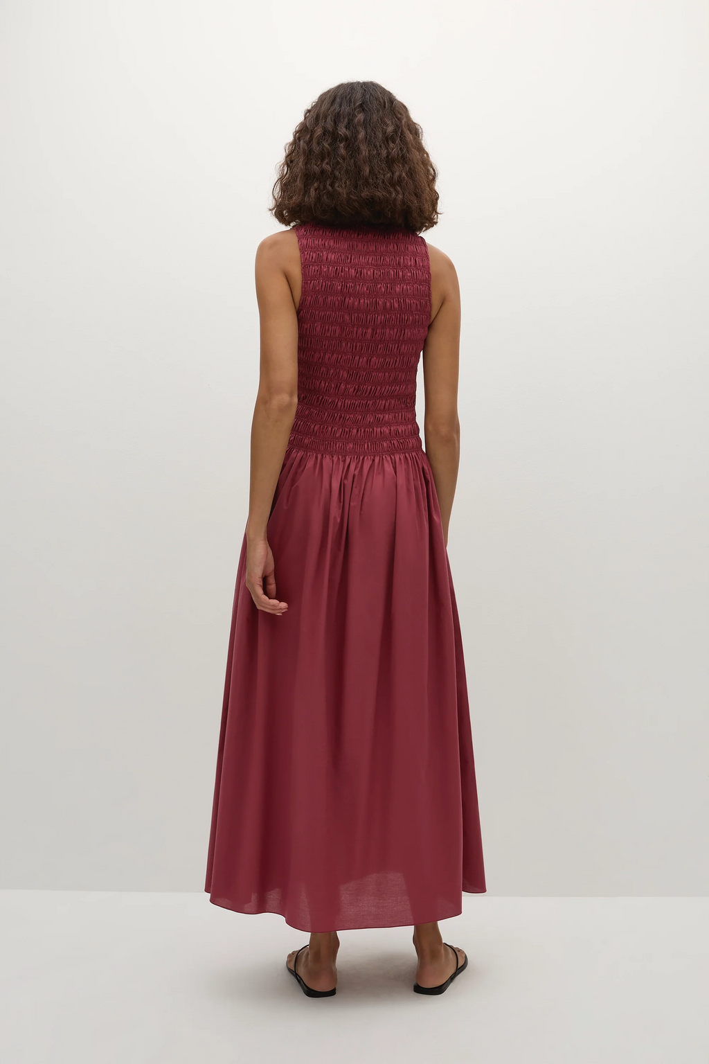 Margot Midi Dress Rhubarb - Final Sale