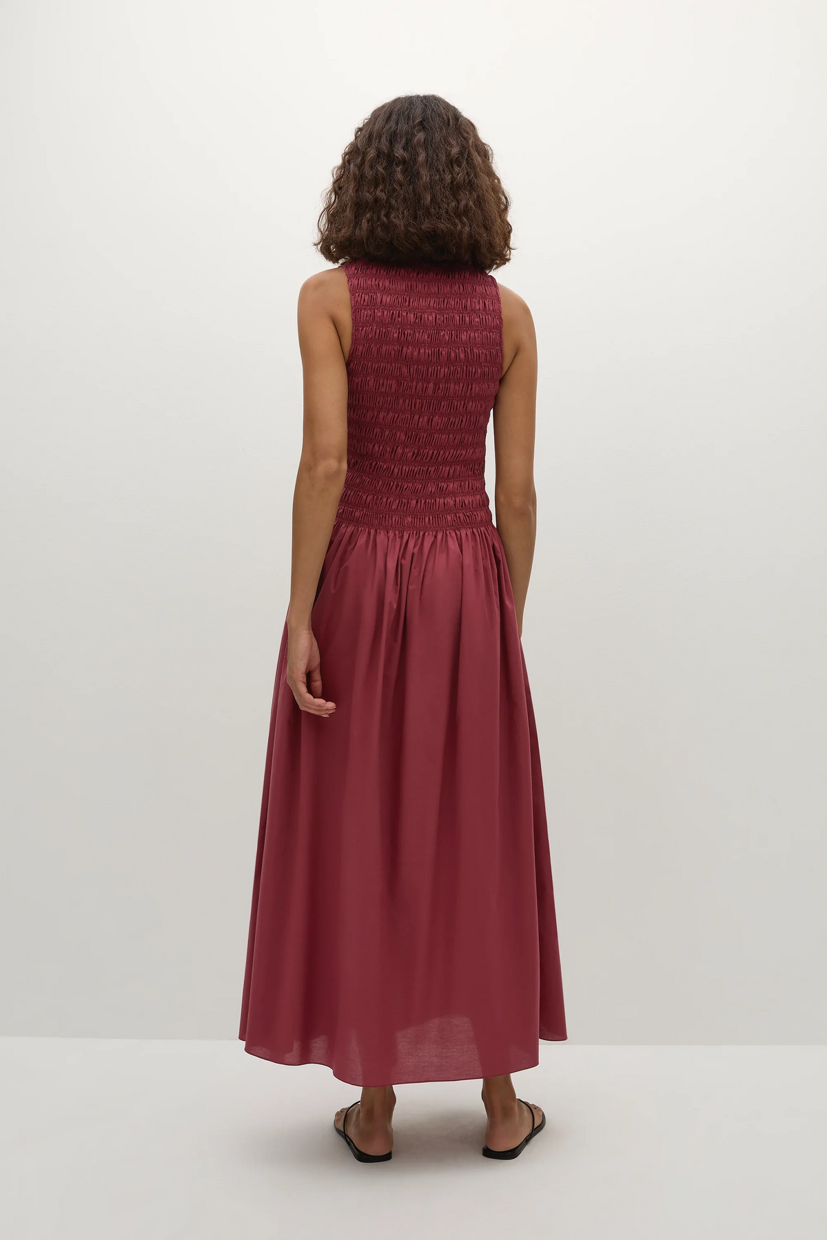 Margot Midi Dress Rhubarb - Final Sale