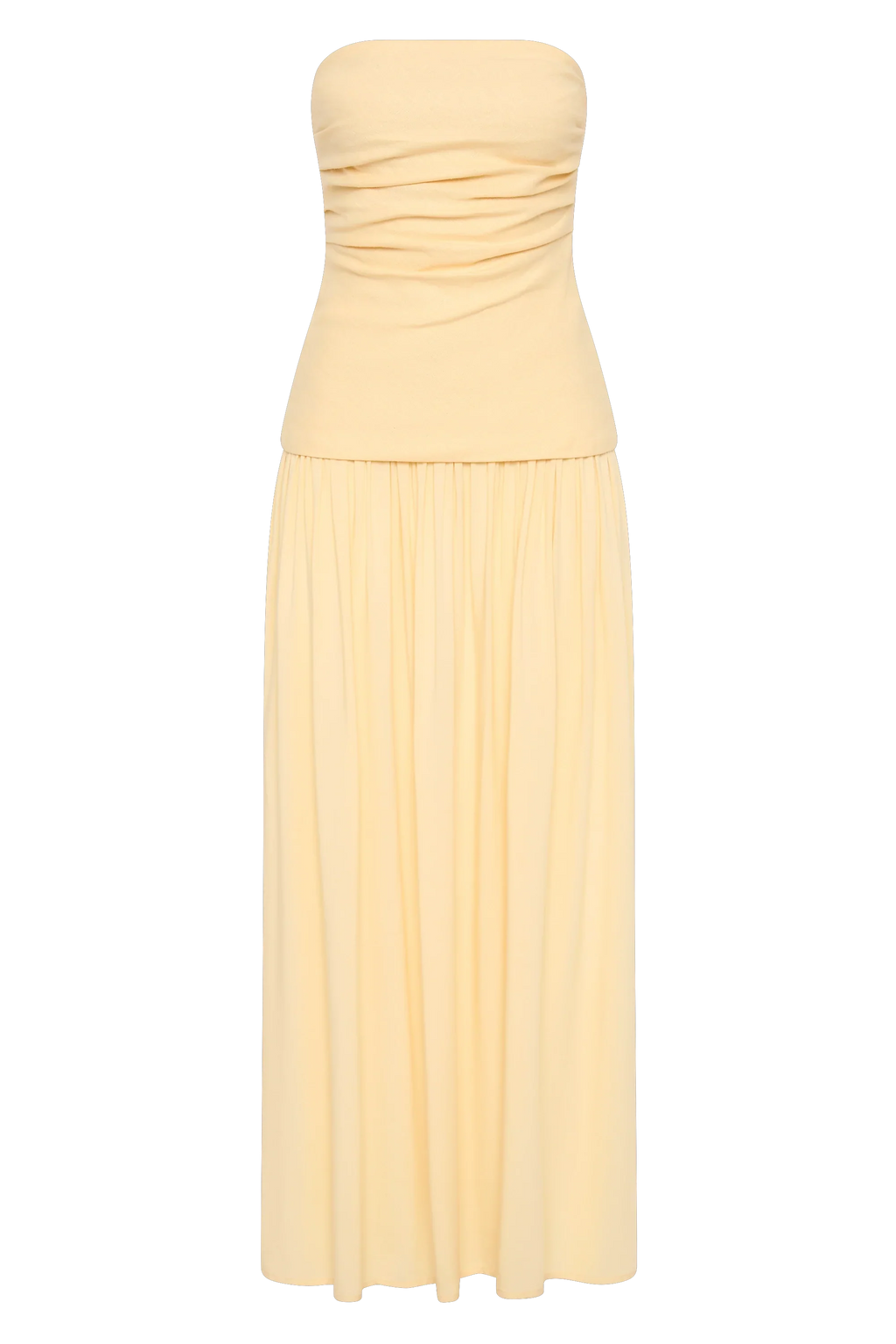 Hedy Maxi Dress Butter - Final Sale