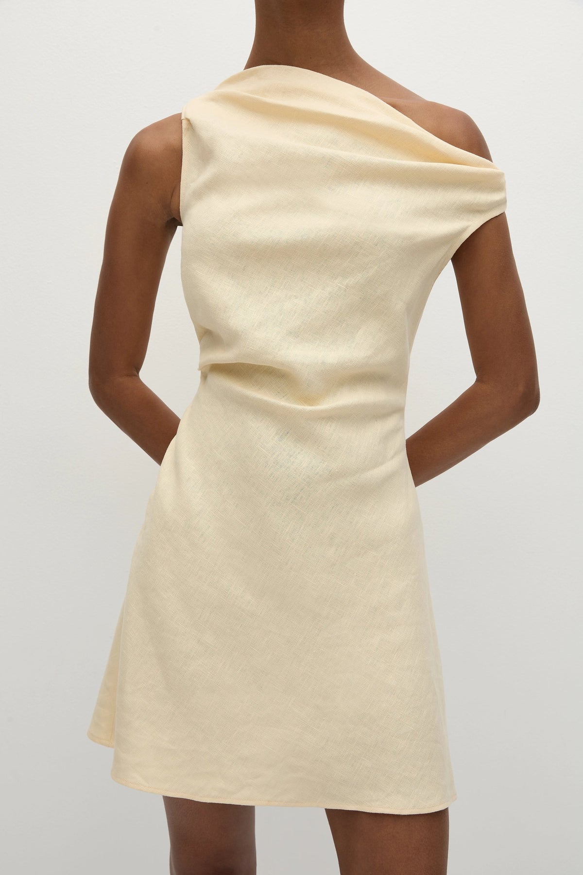 Suis Mini Dress Butter - Final Sale