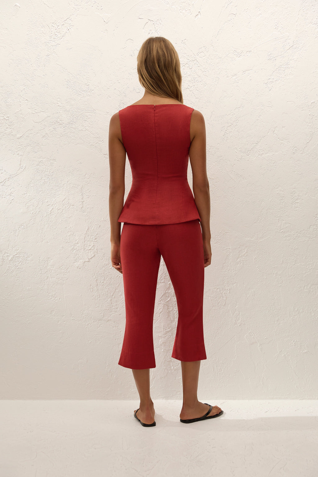 Valeria Capri Pant Chilli