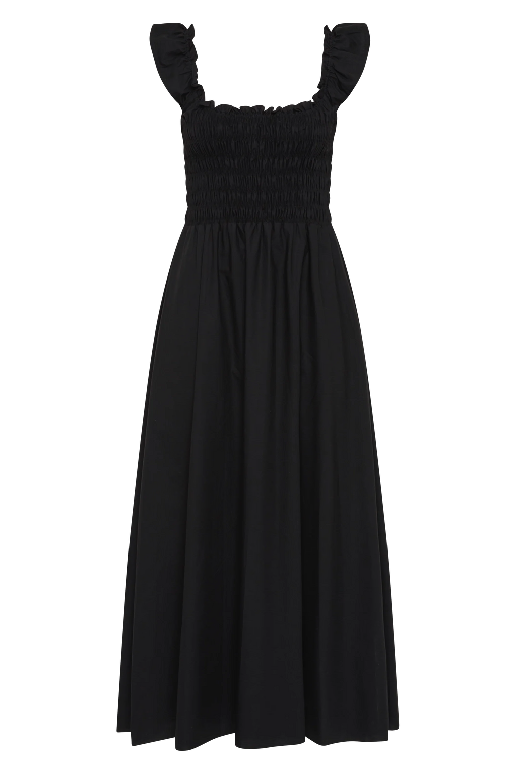 Eudora Midi Dress Black - Final Sale