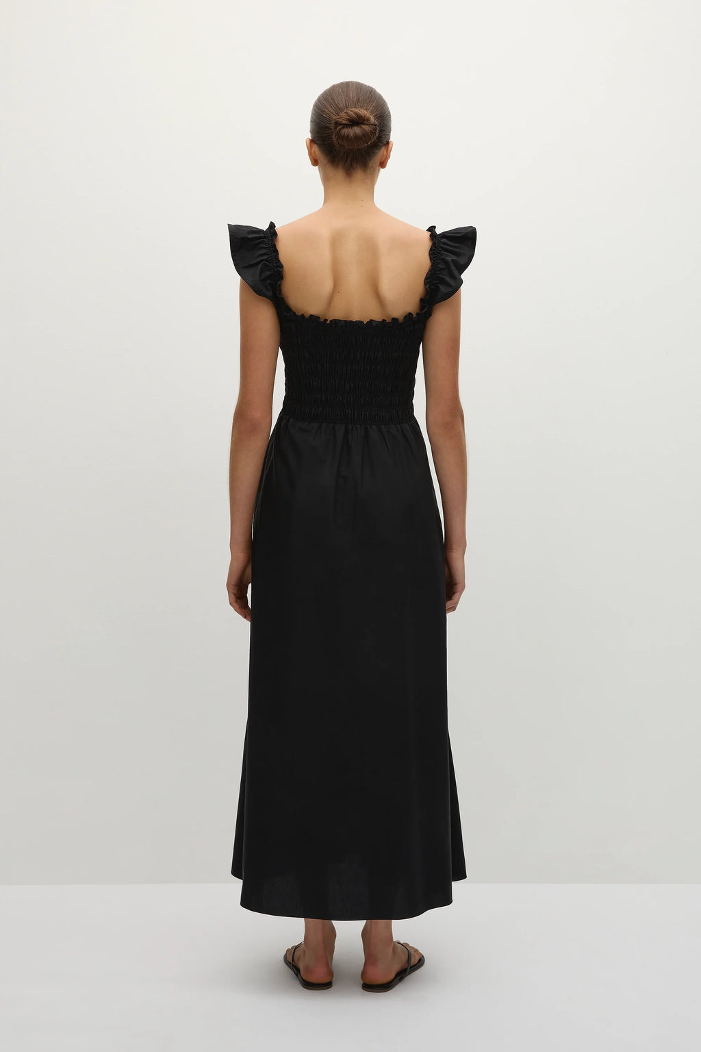 Eudora Midi Dress Black - Final Sale