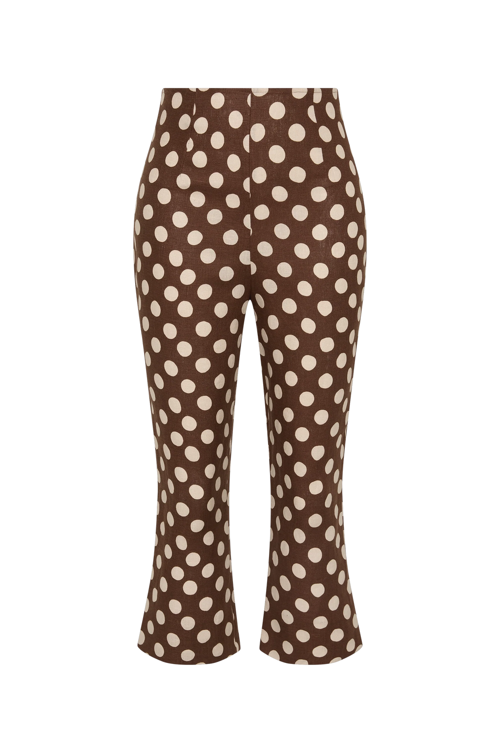 Valeria Capri Pant Cioccolato Dot