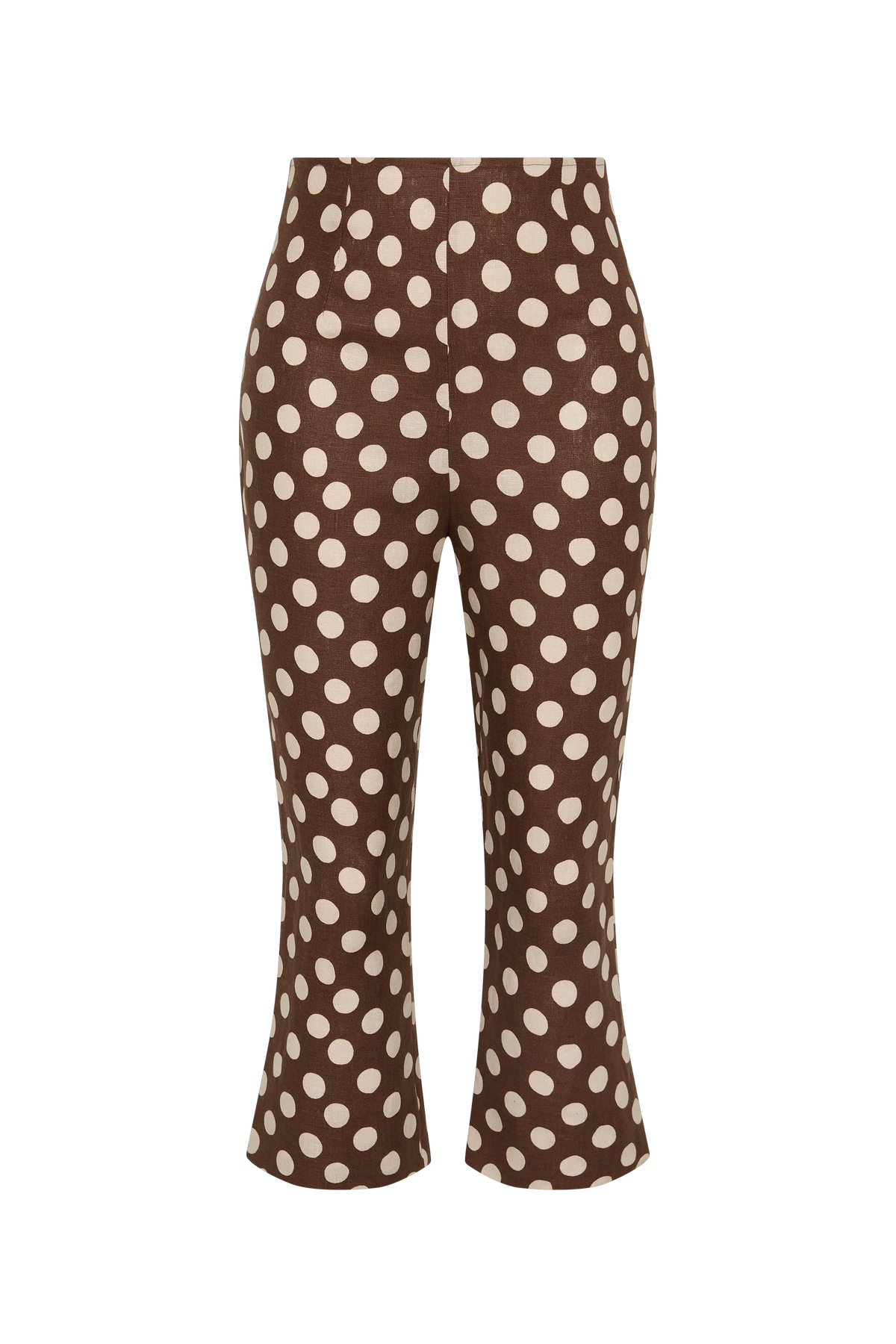 Valeria Capri Pant Cioccolato Dot