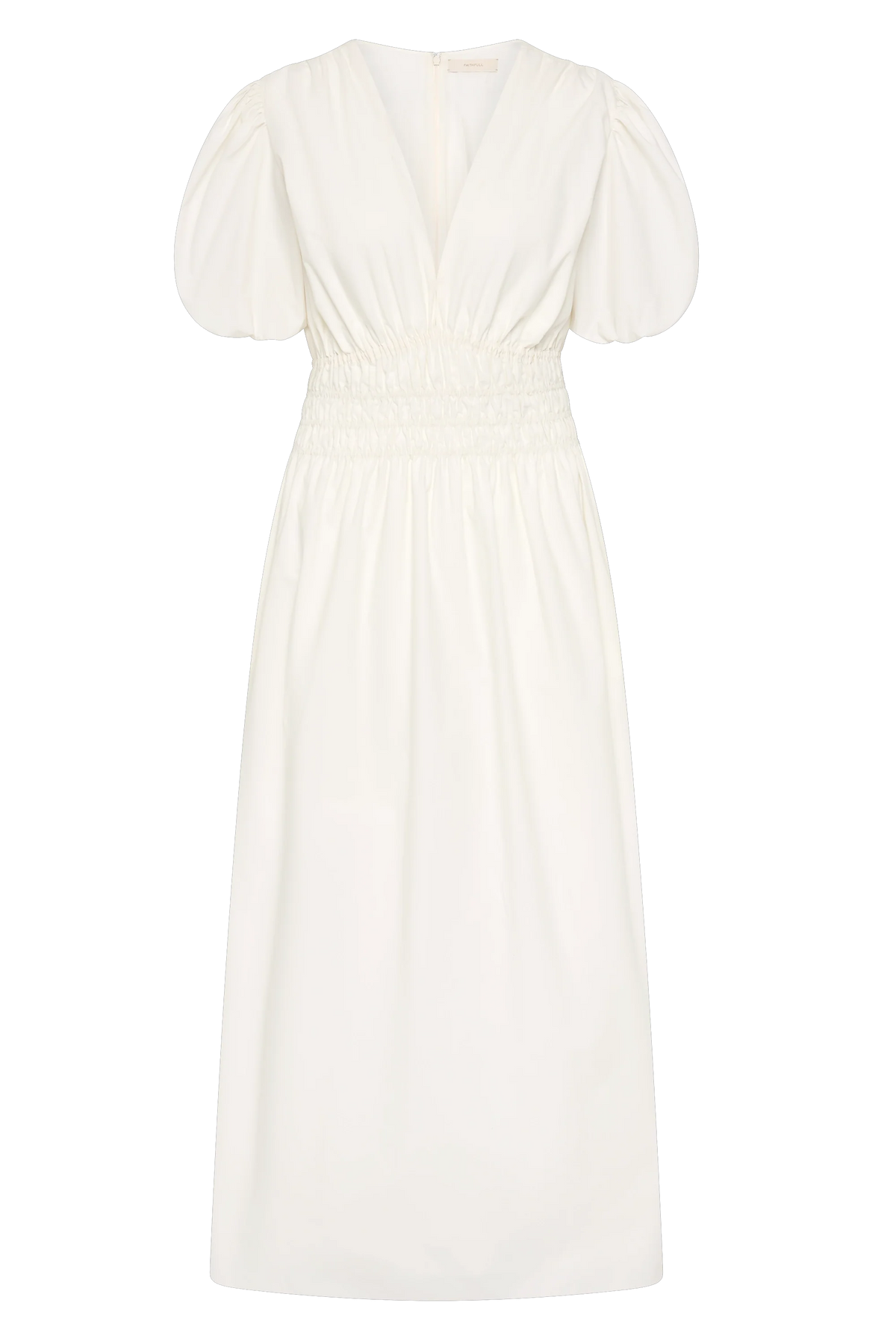 Grace Midi Dress White