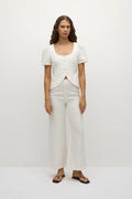 Jean Pant White