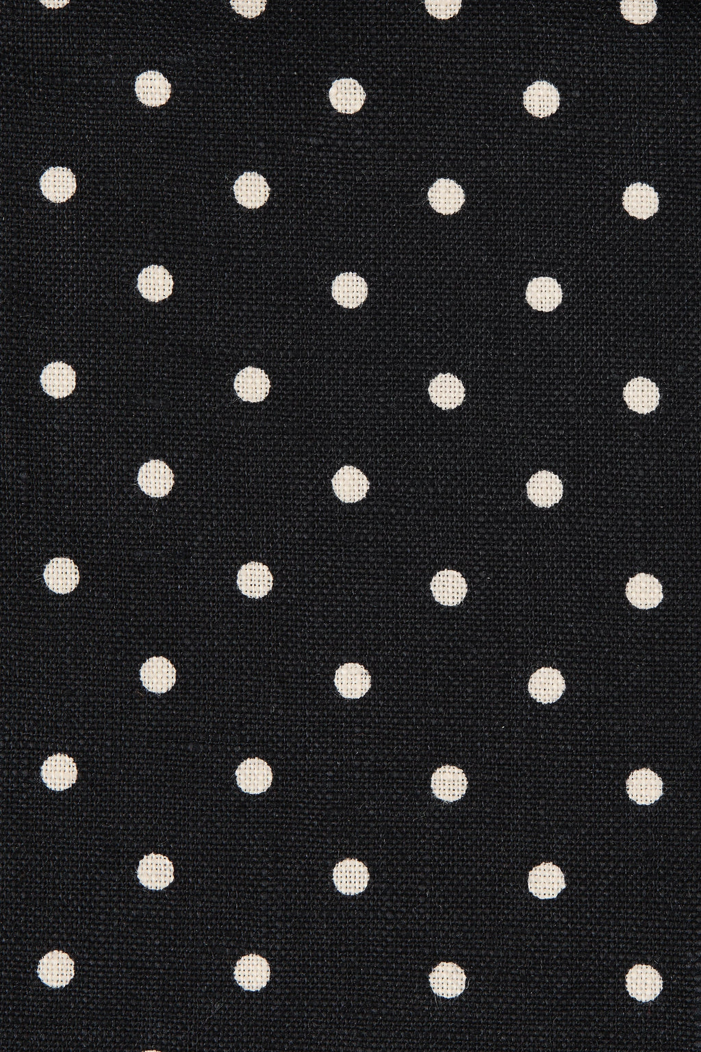 Petro Top Lola Polka Dot Black Cream