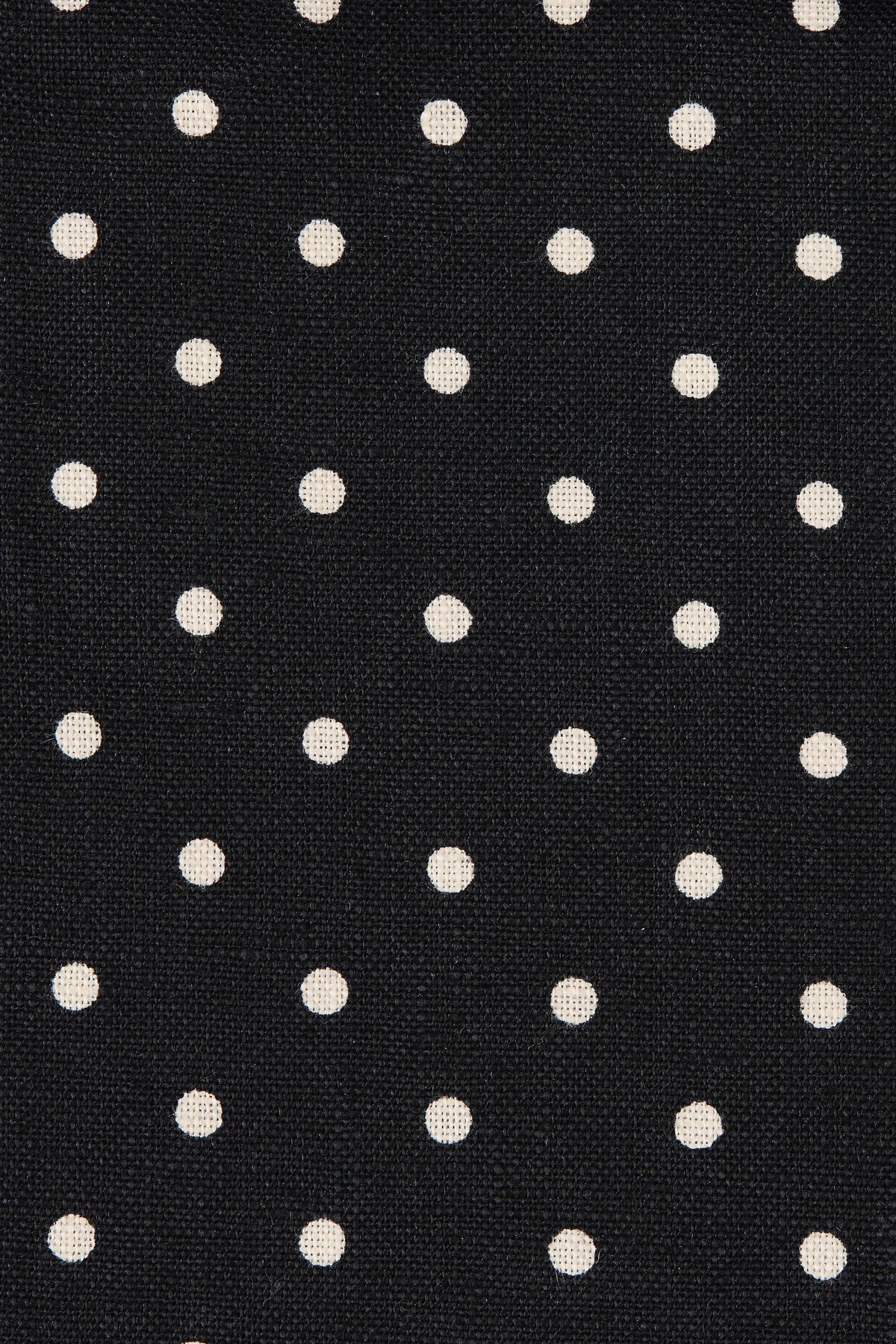 Petro Top Lola Polka Dot Black Cream
