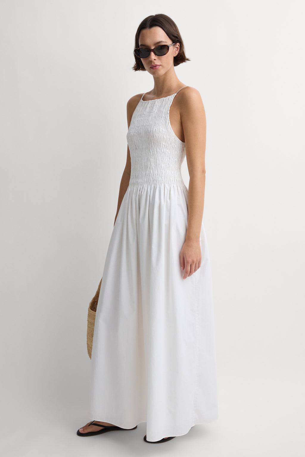 Laia Maxi Dress White - Final Sale