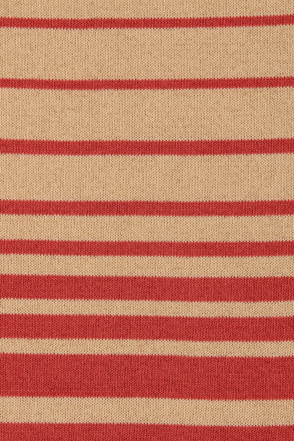Casia Top Accordion Stripe Amber Fawn - Final Sale
