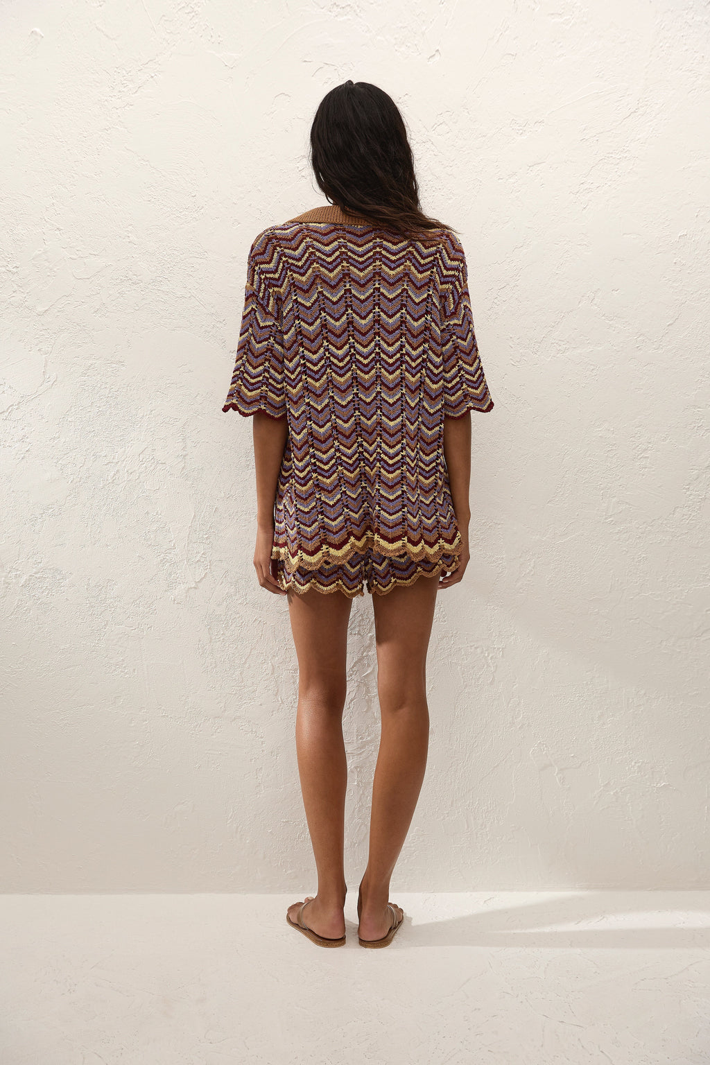 Luis Short Ramona Stripe
