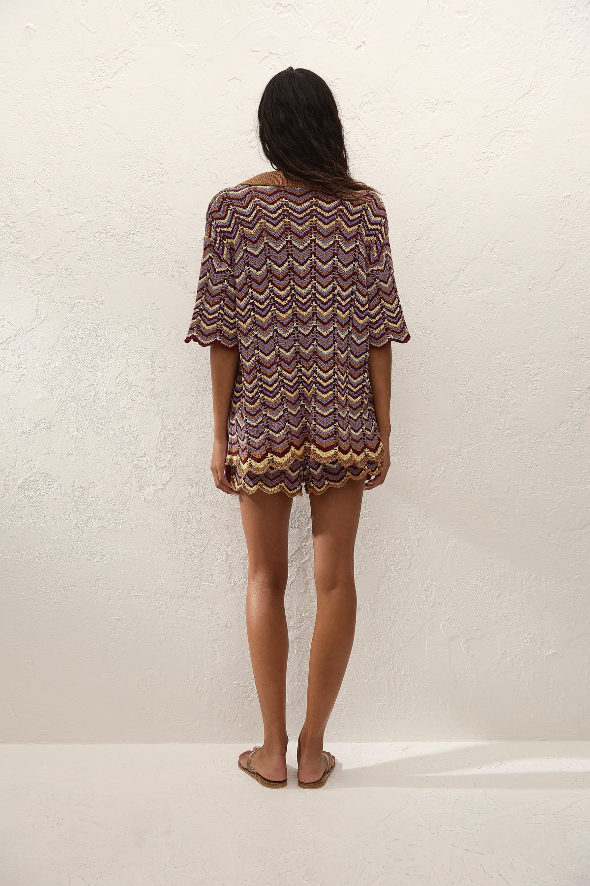 Luis Short Ramona Stripe