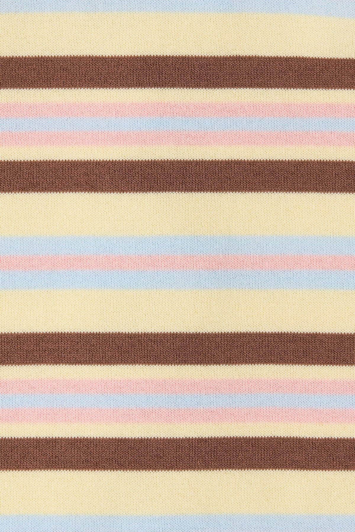 Sable Polo Shirt Breton Stripe Petal