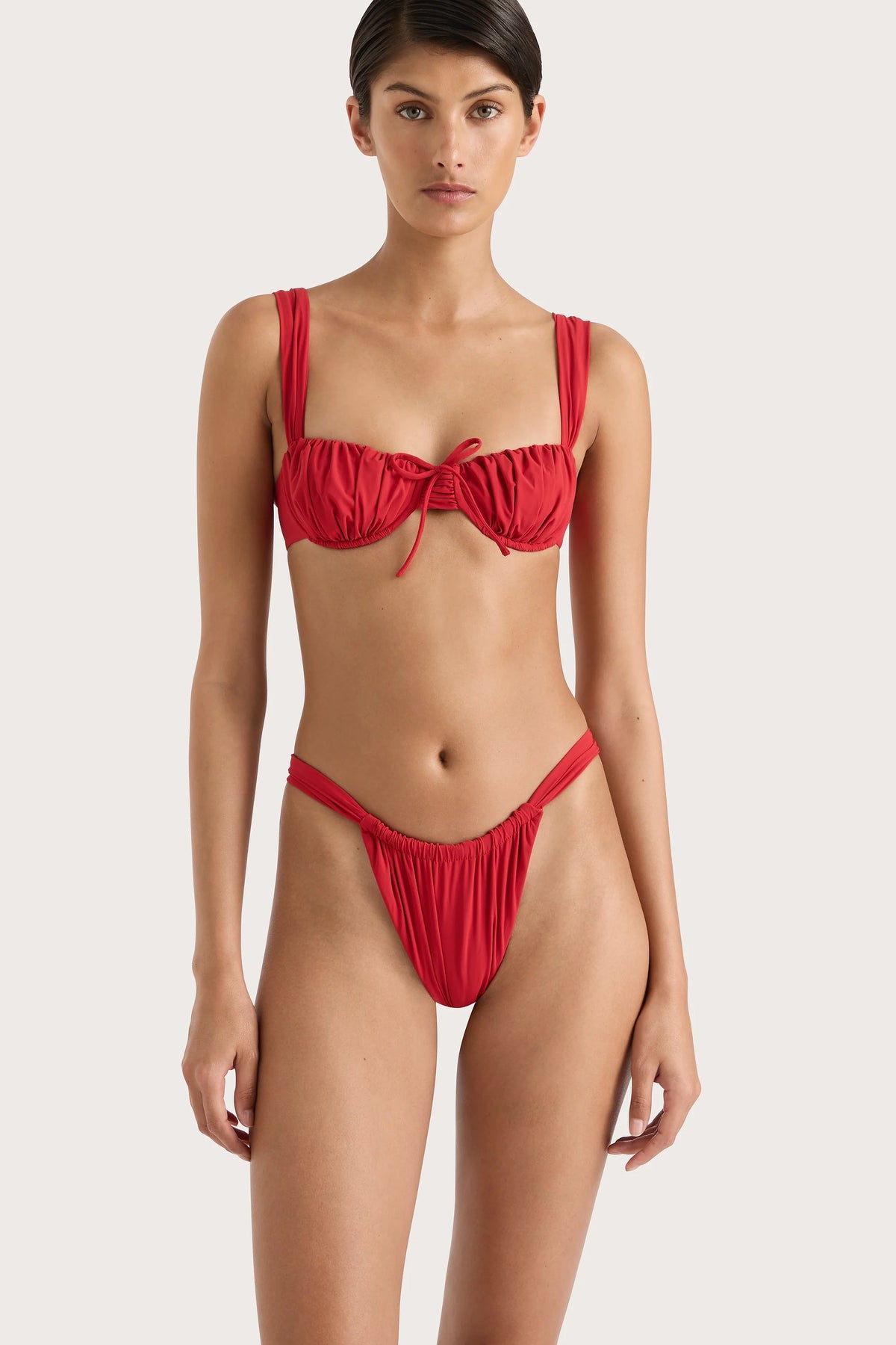 Andez Bikini Bottom Red - Final Sale