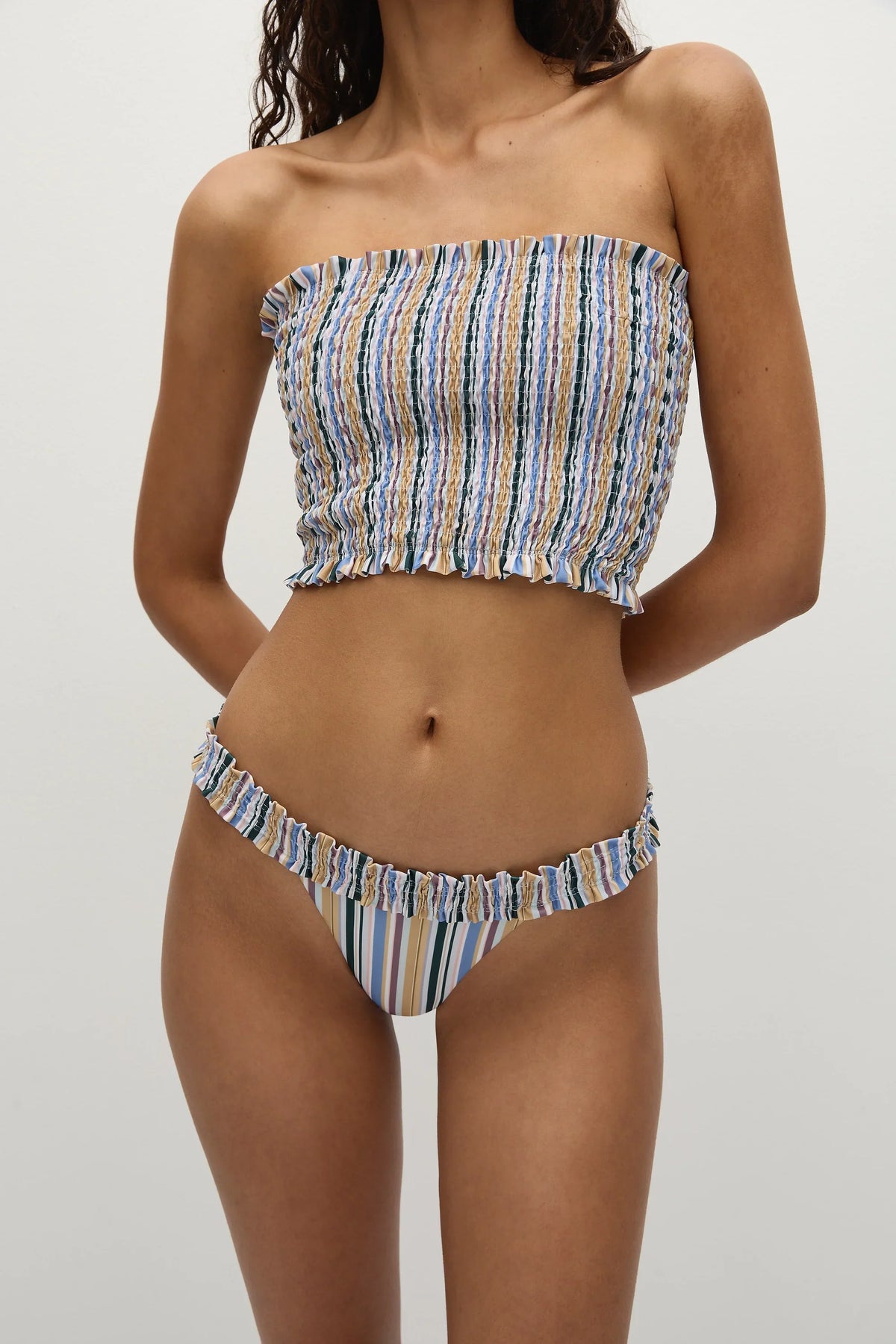 Elisa Bikini Top Sifnos Stripe - Final Sale