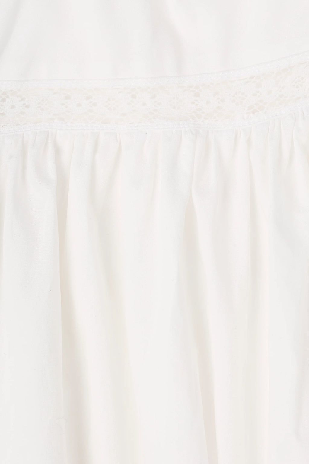 Emilia Playsuit Fresco Lace White - Final Sale