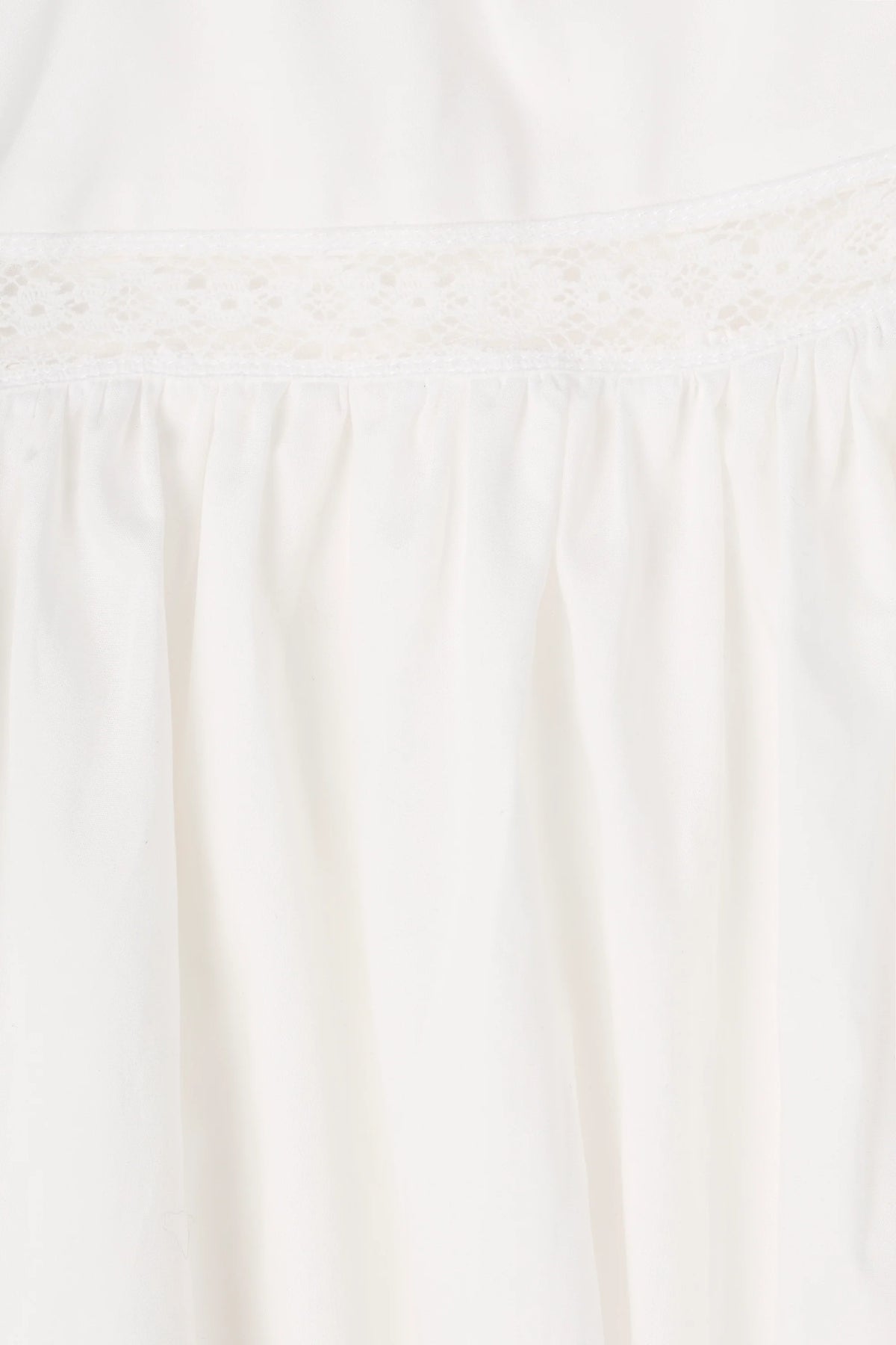 Emilia Playsuit Fresco Lace White - Final Sale