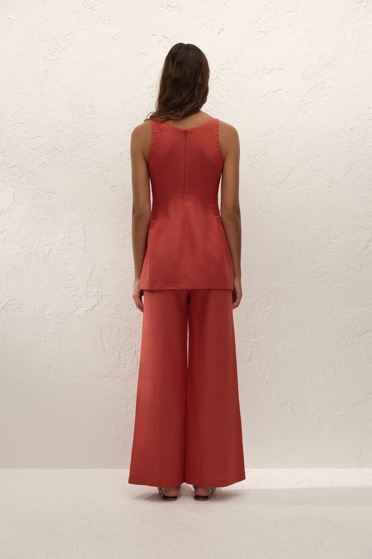 Syna Top Dusty Tomato - Final Sale
