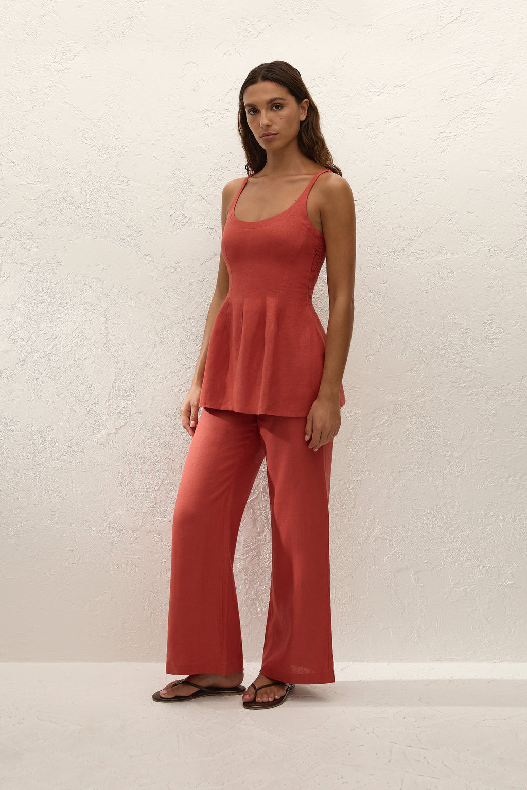 Syna Top Dusty Tomato - Final Sale